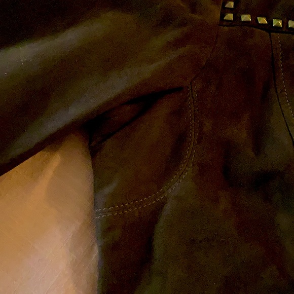 So gorgeous Leather Studded Jacket / Coat - Picture 4 of 4